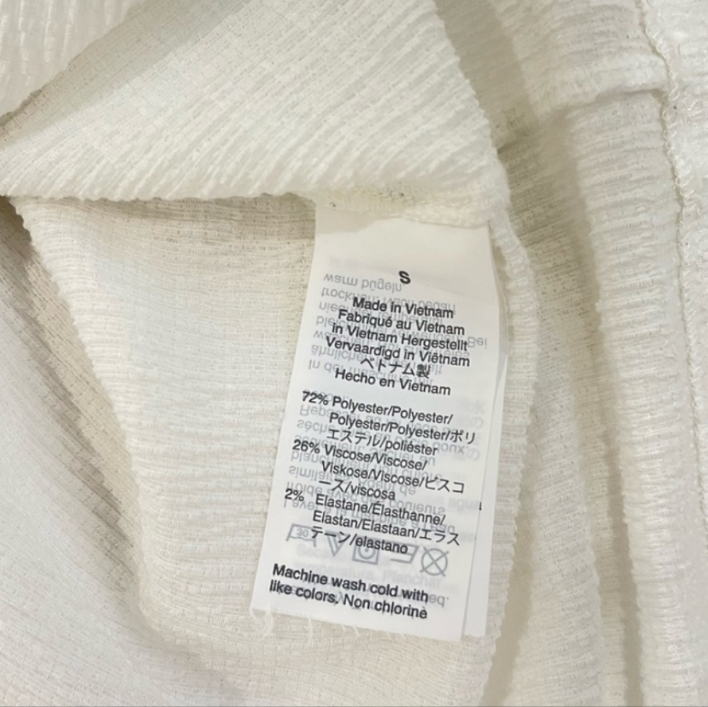 Madewell white gauze top - Picture 3 of 9